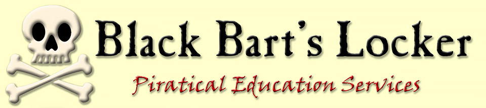 black Bart's Locker, Piratical Education Services.